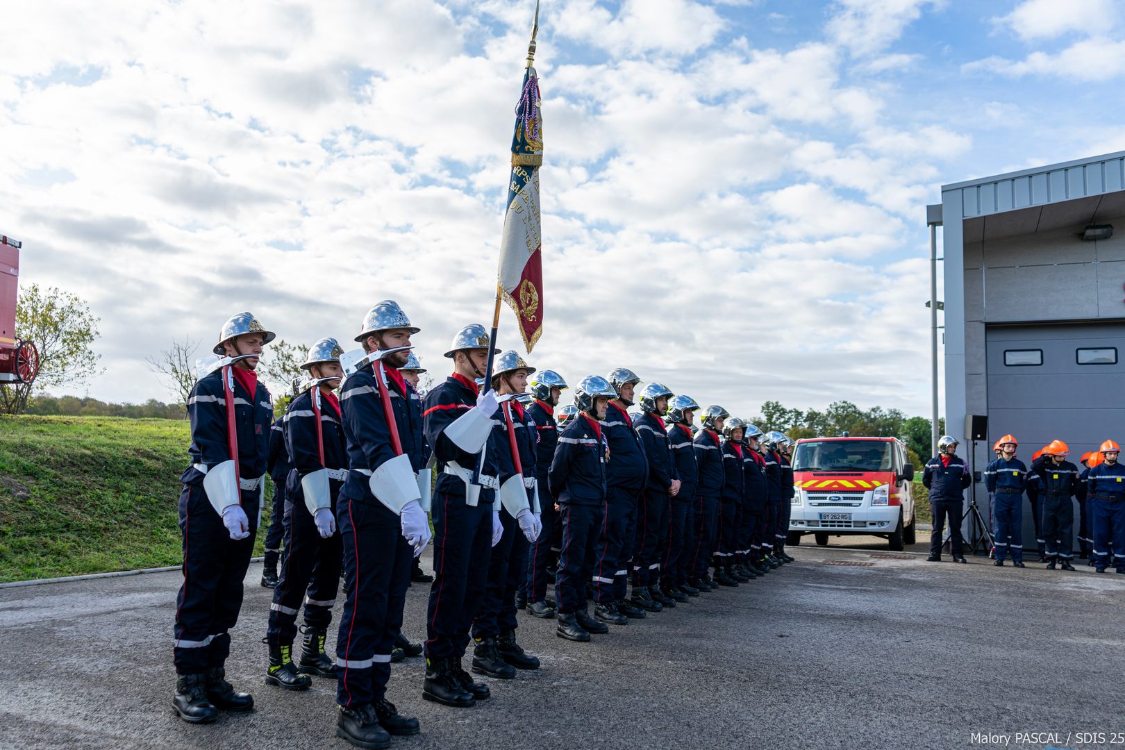 Prise de commandement du CIS de Saône 28/09/2019