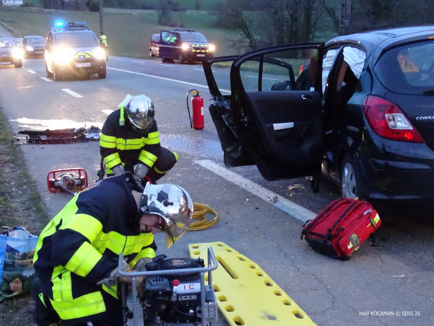 Accident de voiture 16/02/2020