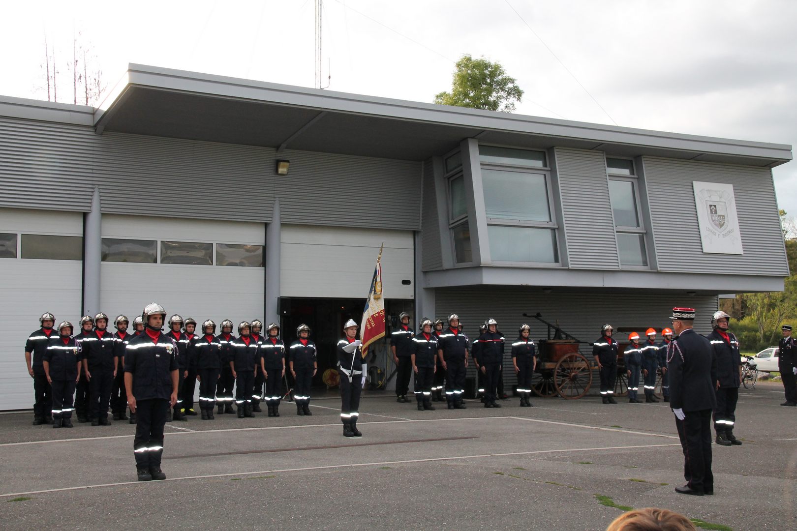 Passation de commandement du CIS de Rougemont 05/09/2019