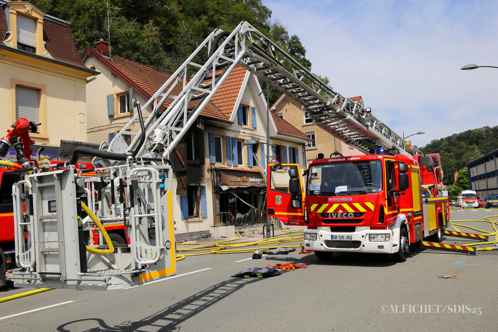 Feu de boulangerie 22/07/2019