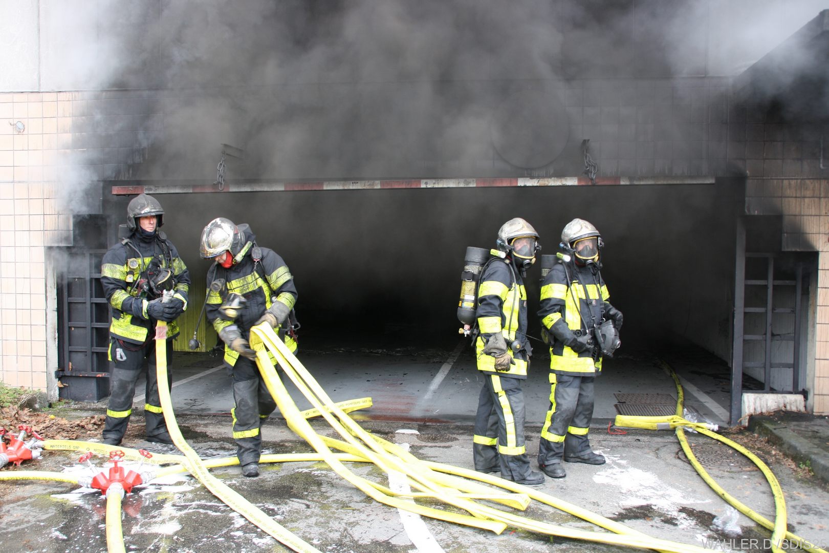 Feu de parking sous-terrain 31/12/2019