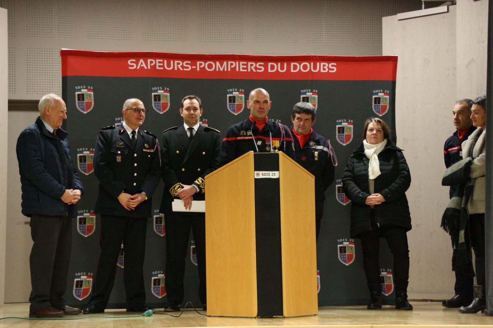 Passation de commandement du CIS de Boujailles 14/01/2019