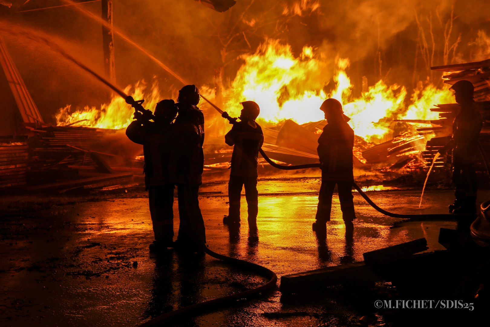 Feu de scierie 09/08/2019