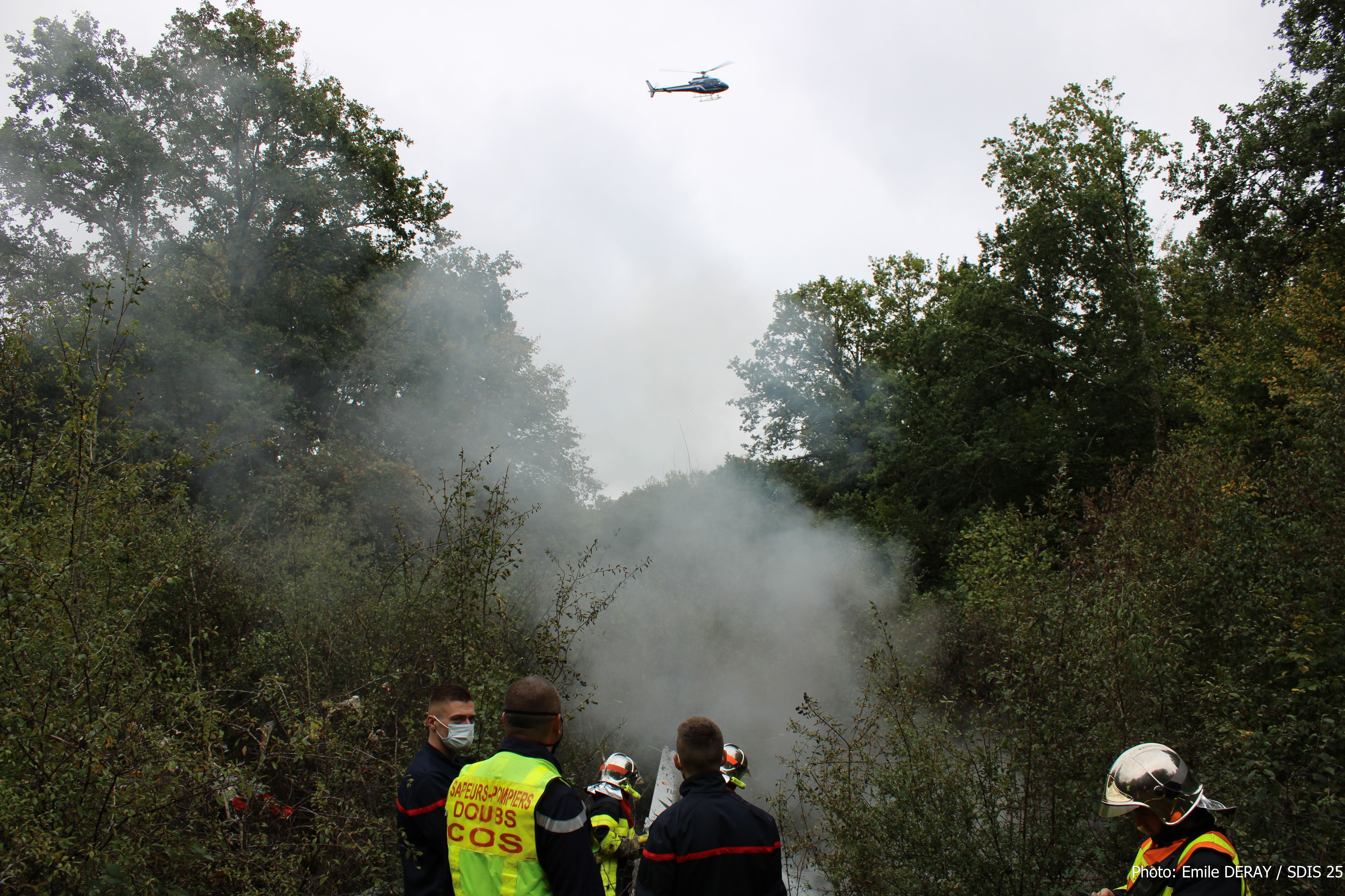 Les sapeurs-pompiers du Doubs et Dragon 25