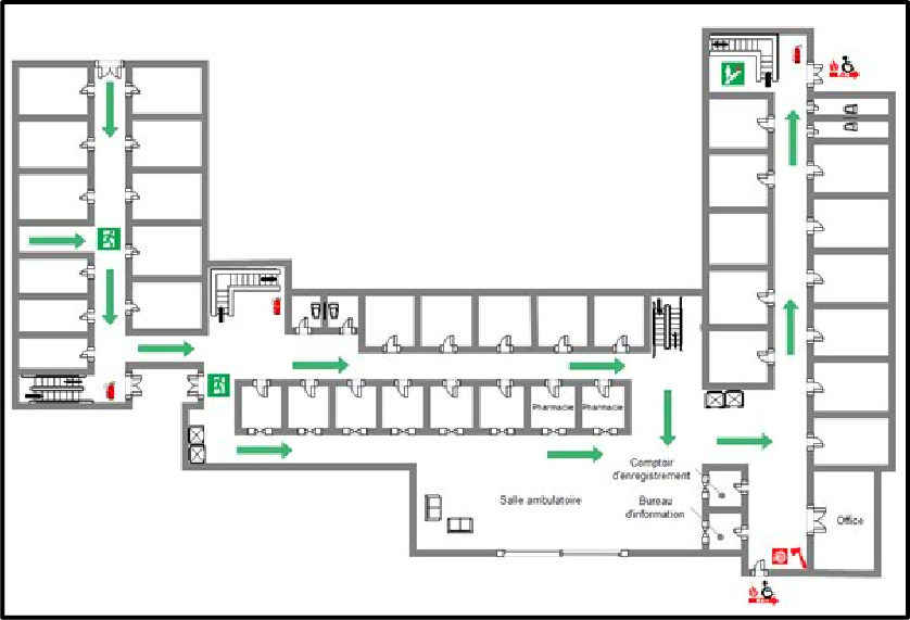 Plan ETARE d'un batiment