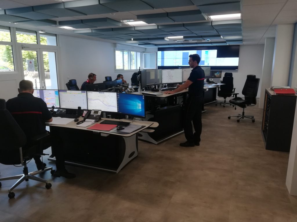 Le centre de Traitement des Appels du SDIS25
