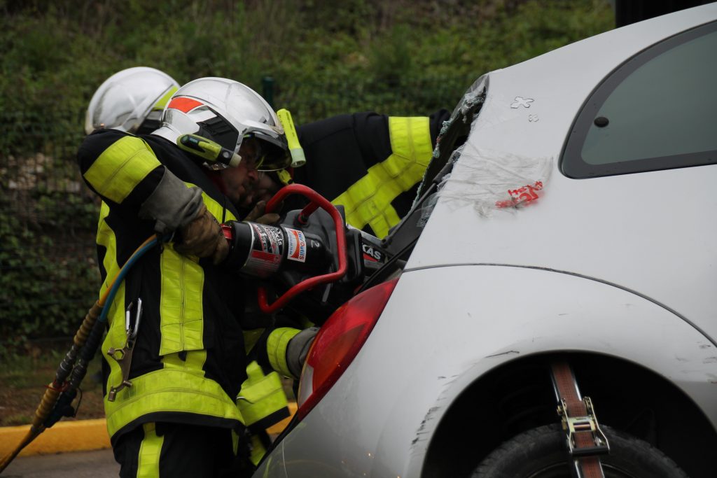 SP en désincarcération